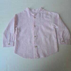 Zara Light Pink Boys Button-Down Shirt